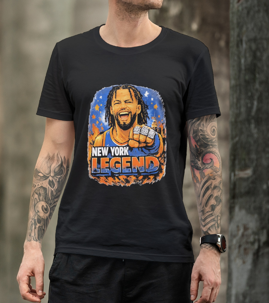 New York Knicks Jalen Brunson Legend Rings T-Shirt