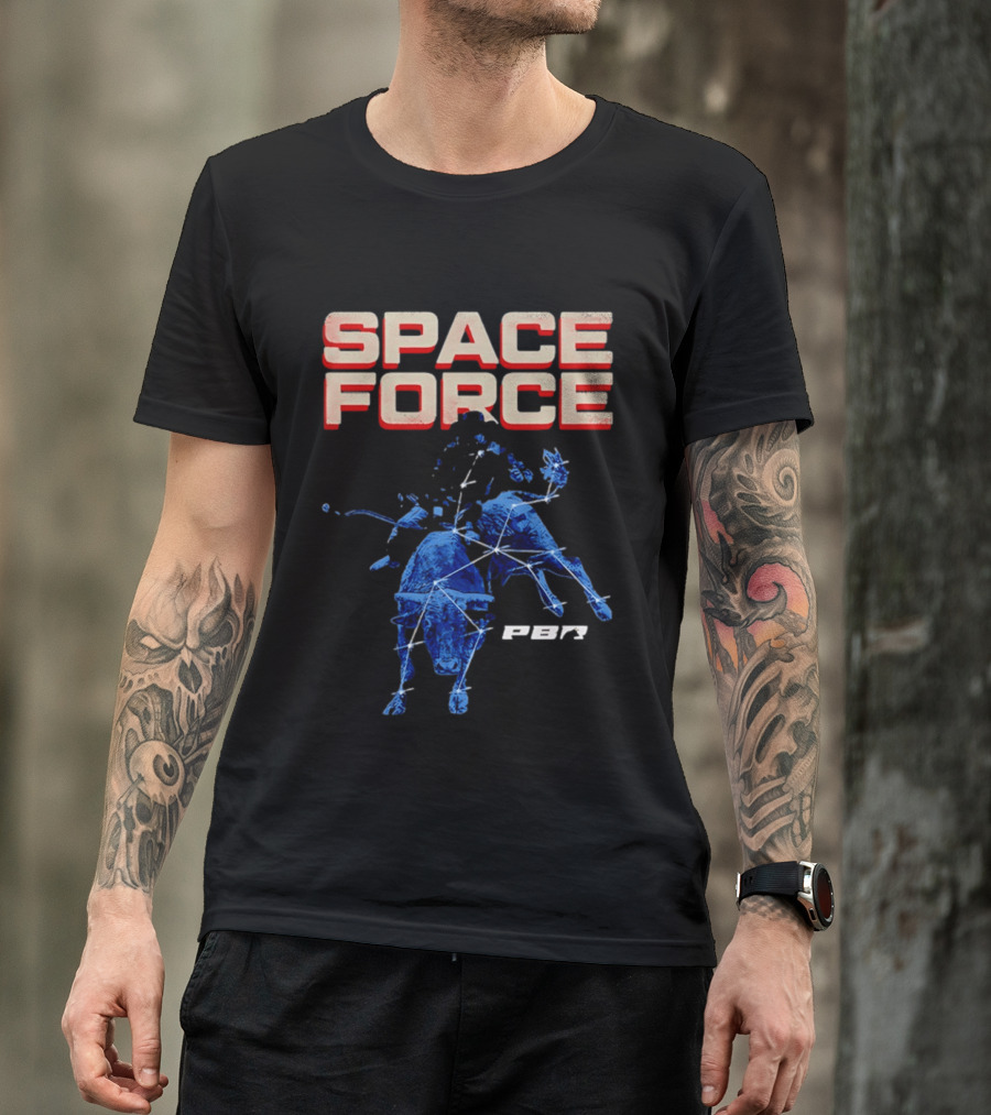 PBR Space Force Bull Rider Online Exclusive T-Shirt
