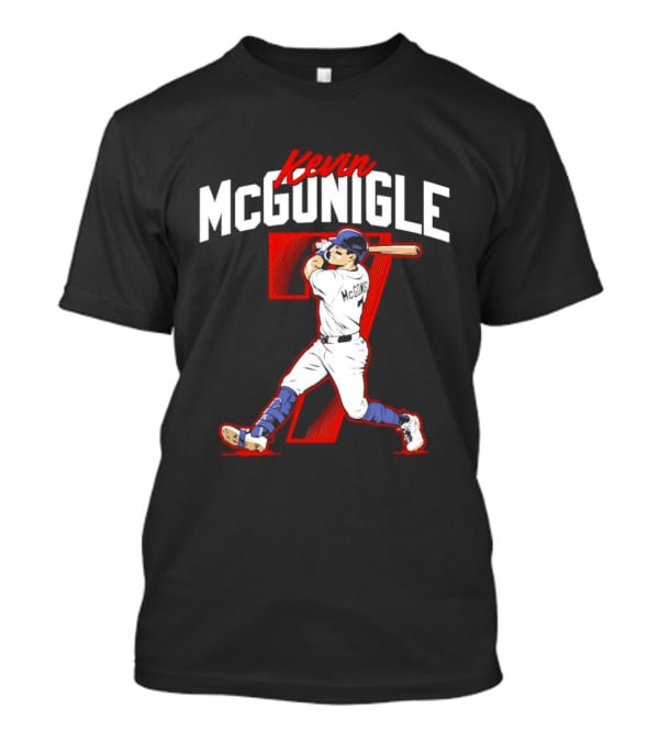 Kevin McGonigle Detroit Tigers Baseball Player Number 7 T-Shirt