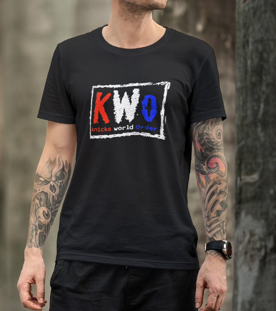 KWO Knicks World Order New York 2026 NBA Champs T-Shirt