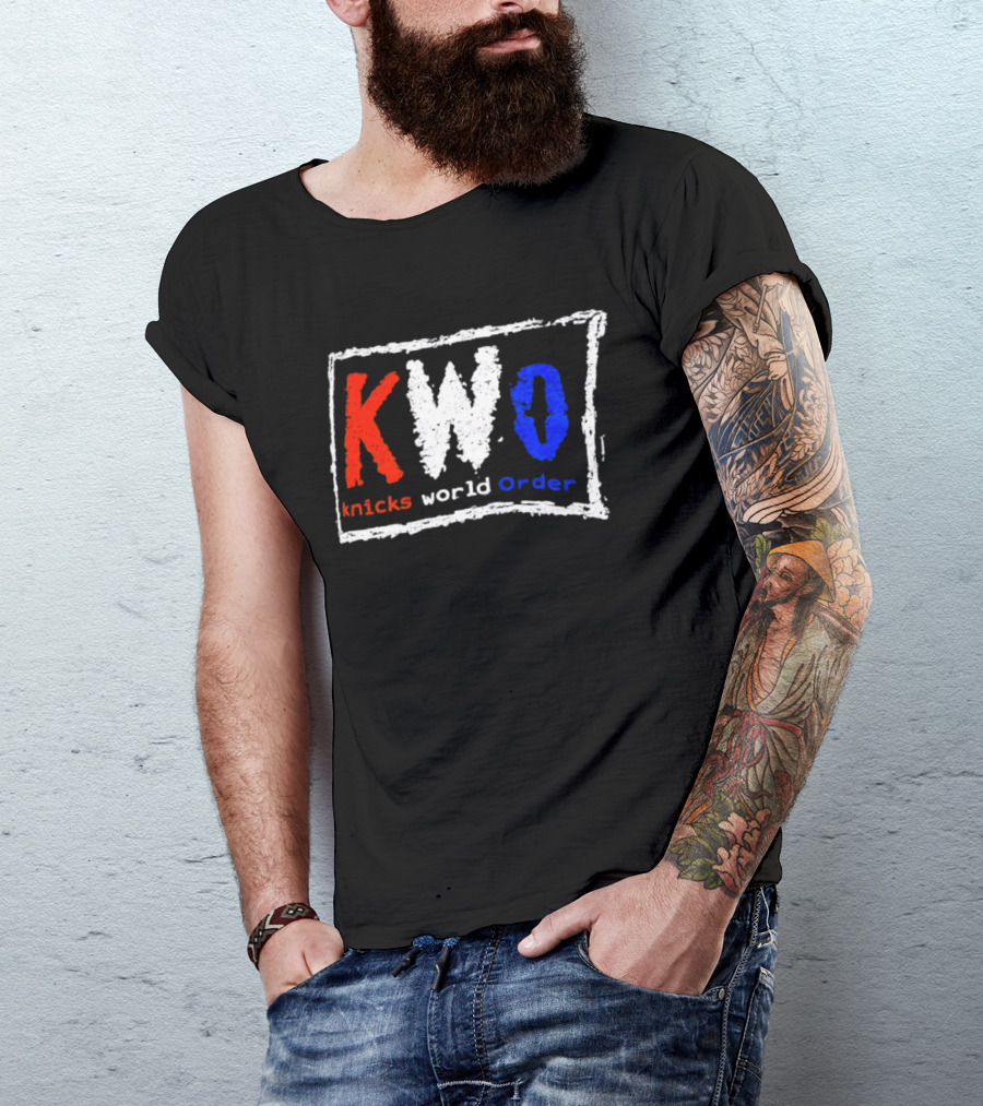KWO Knicks World Order New York 2026 NBA Champs T-Shirt