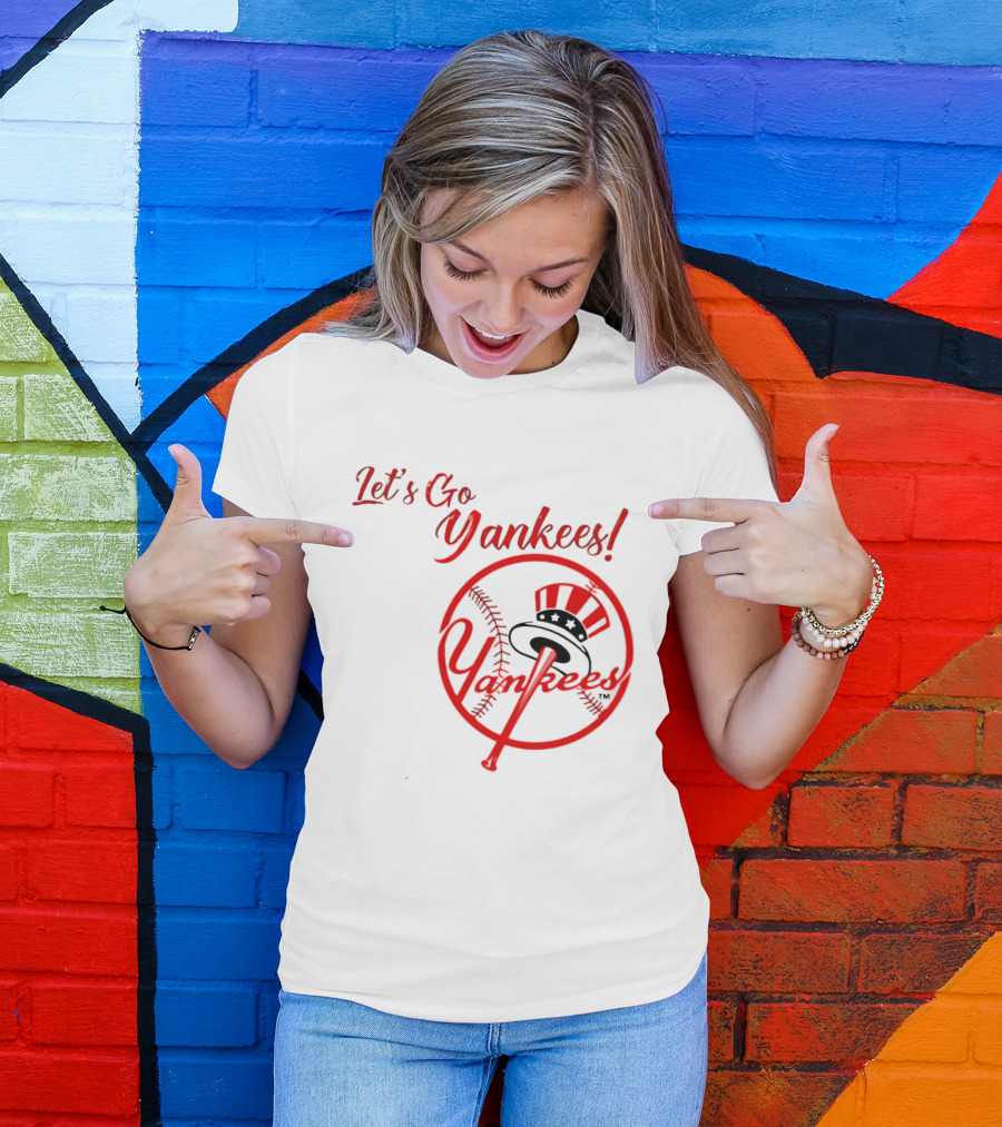 Let's Go Yankees Baseball Team Supporter's Edition T-Shirt