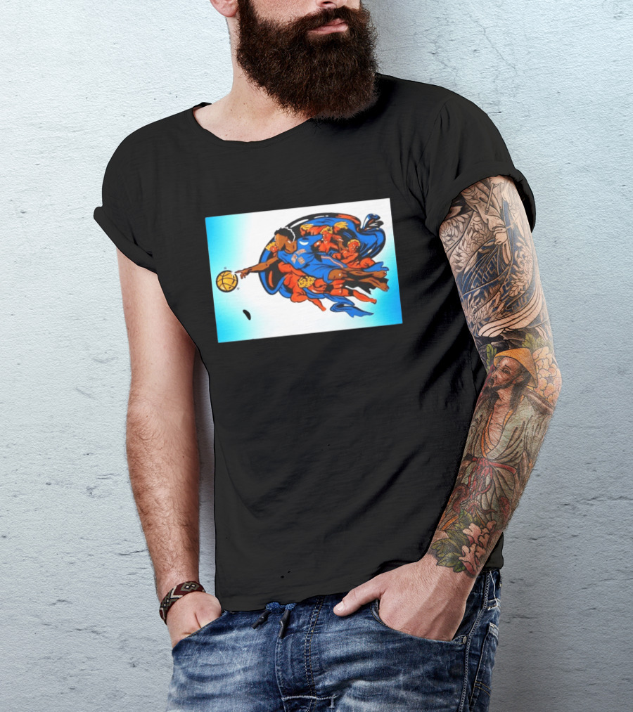 OG Anunoby New York Knicks Creation Of Adam Basketball T-Shirt