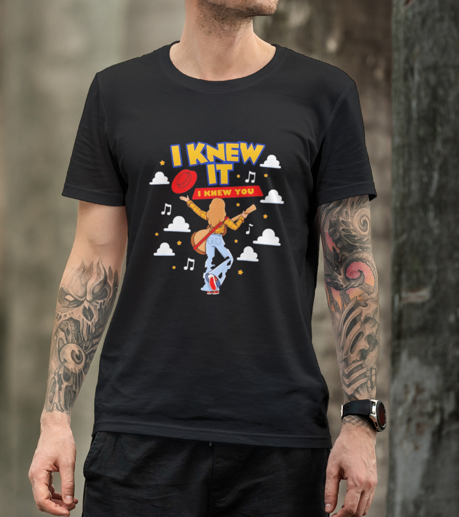 I Knew It I Knew You Toy Story Woody Mashup T-Shirt