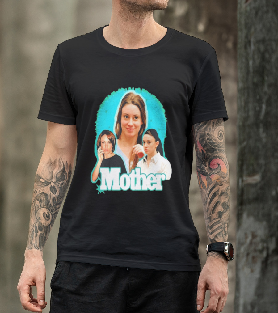 Casey Anthony Mother Colorful Collage T-Shirt