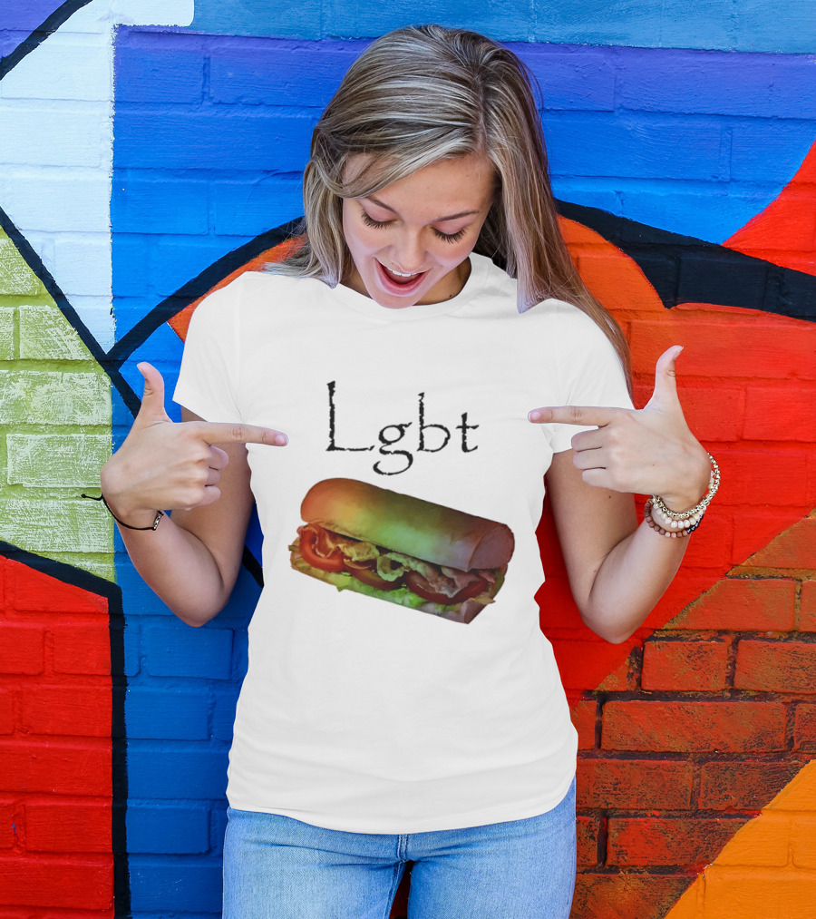 LGBT BLT Sandwich Rainbow Sub T-Shirt