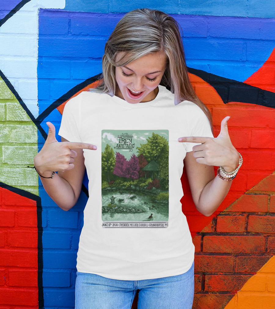 Trey Anastasio June 17 2026 Frederik Meijer Gardens Grand Rapids MI T-Shirt