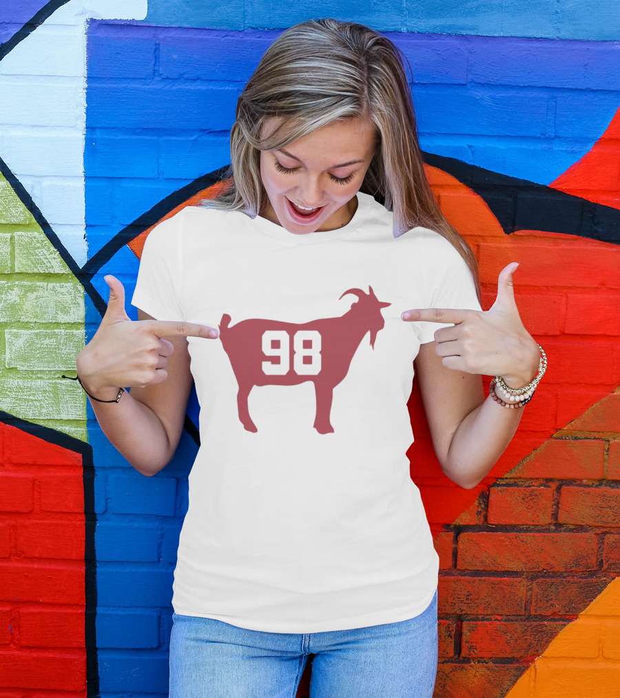 98 Goat Jordy Frahm Nebraska Football T-Shirt