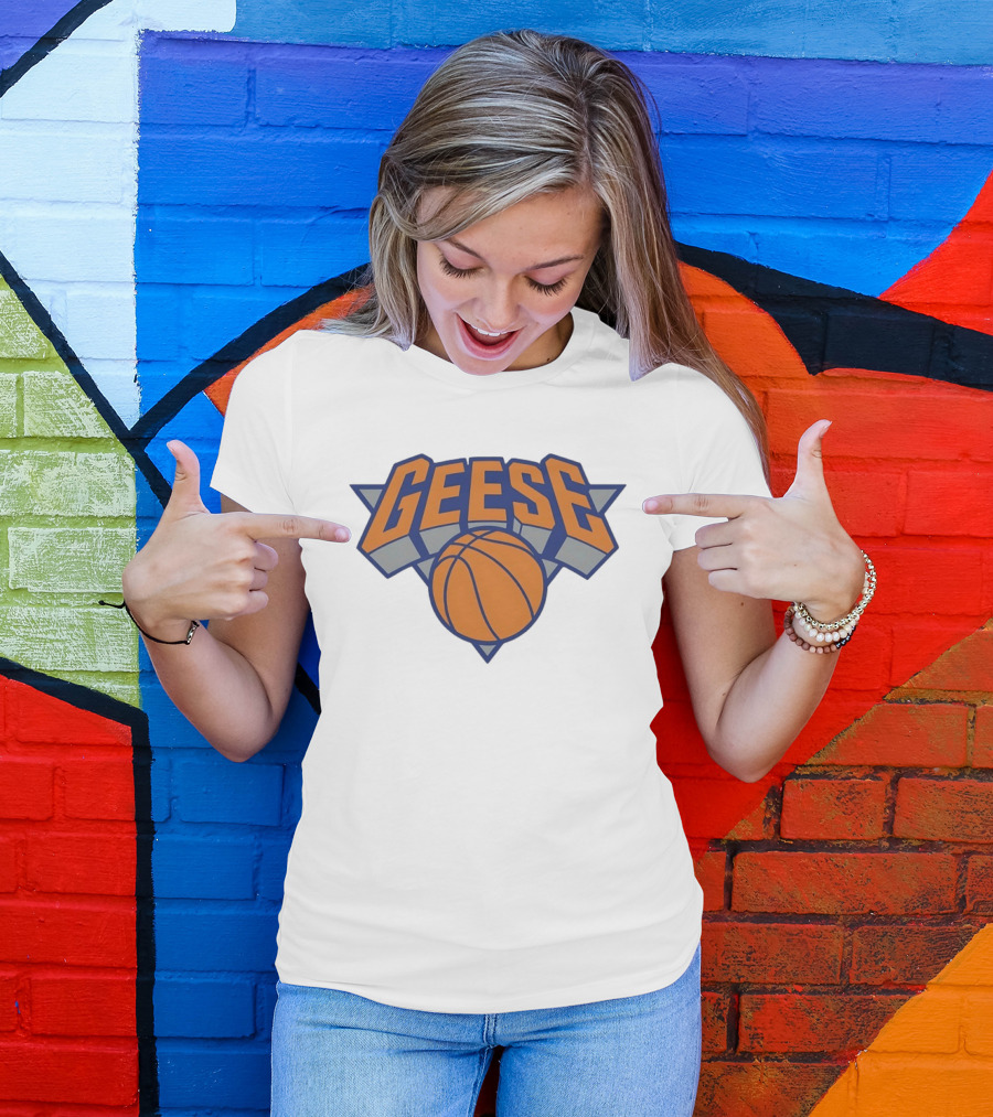 Geese Basketball New York Knicks T-Shirt