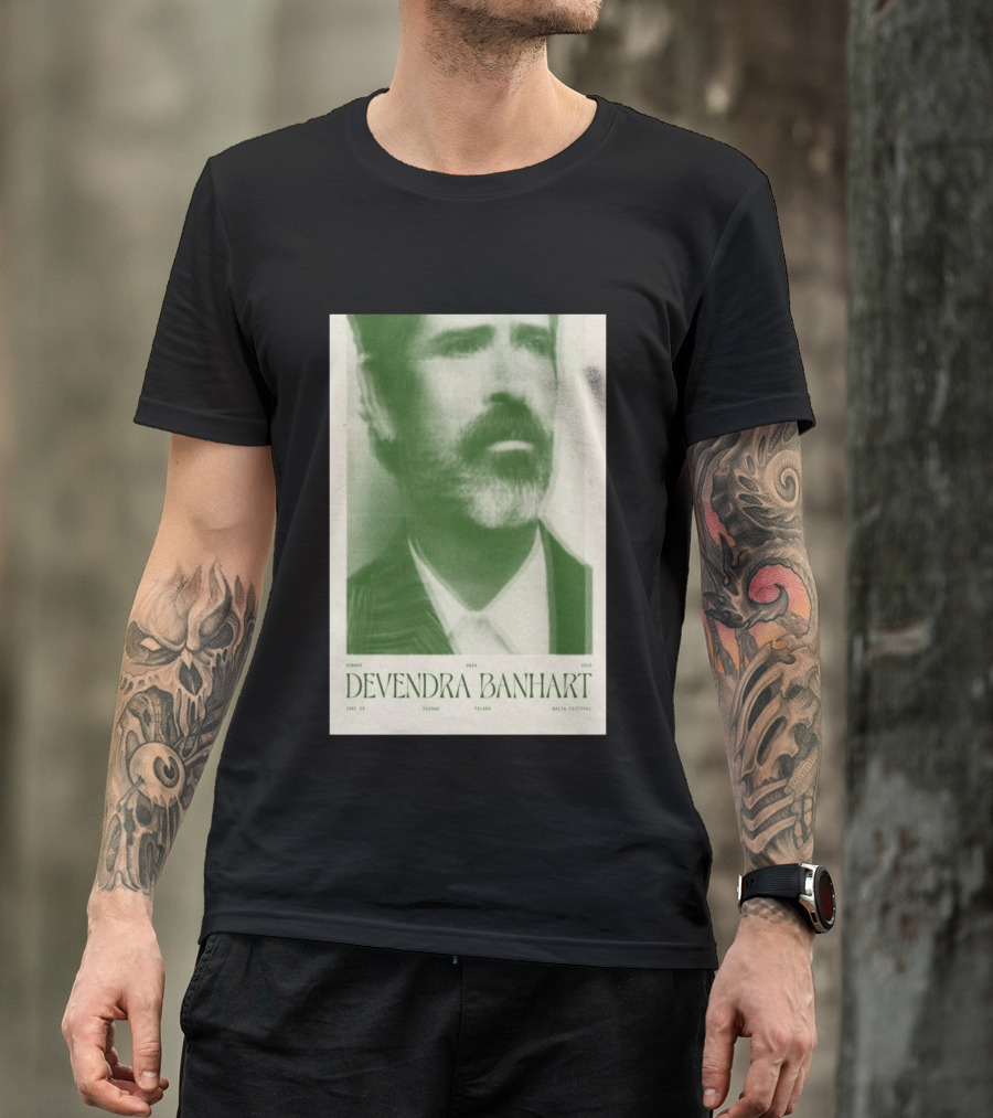 Summer 2026 Devendra Banhart Poznań Poland Malta Festival June 25 T-Shirt