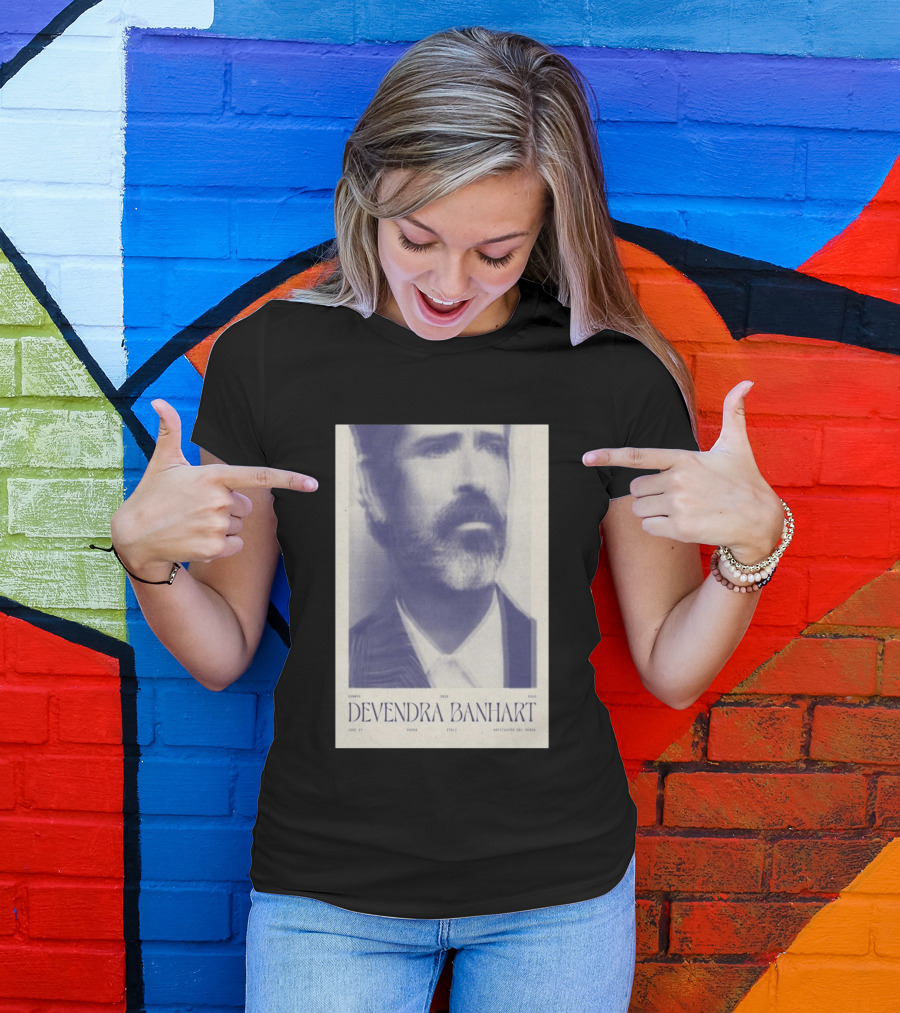 Devendra Banhart Anfiteatro Del Venda Padua Italy June 27 2026 T-Shirt