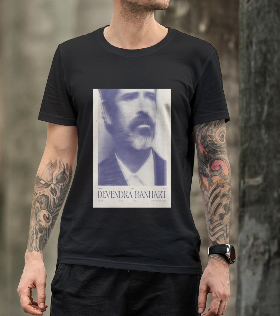 Devendra Banhart Anfiteatro Del Venda Padua Italy June 27 2026 T-Shirt