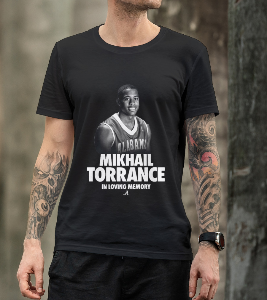 Mikhail Torrance Alabama Basketball In Loving Memory T-Shirt