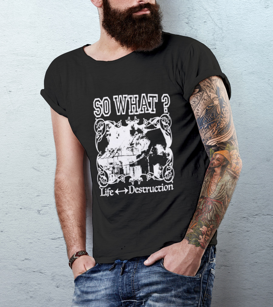 Dover Street Market Henry Johnson So What Life Destruction T-Shirt