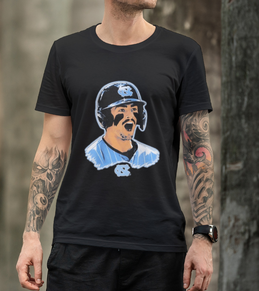Gavin Gallaher University Of North Carolina Tar Heels Baseball Player T-Shirt