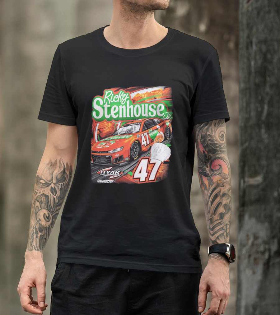 Ricky Stenhouse Jr. 47 Hyak Motorsports NASCAR Chef Boyardee T-Shirt