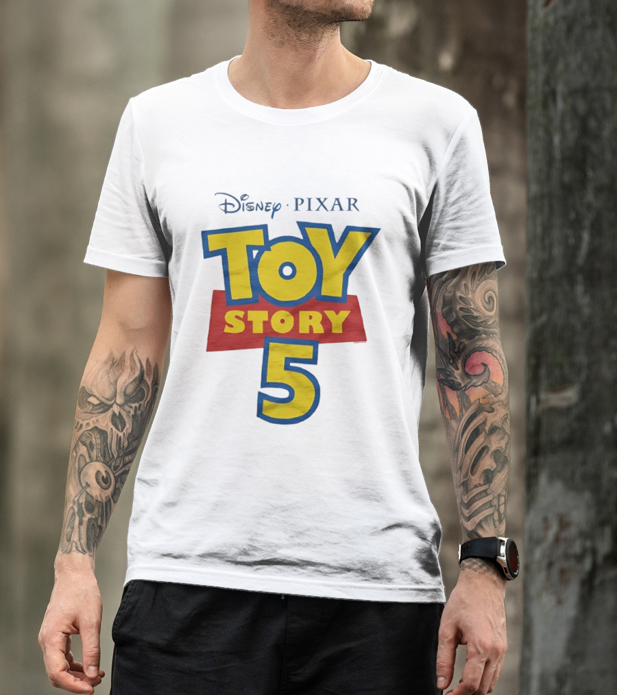 Disney Pixar Toy Story 5 Animated Adventure Movie T-Shirt