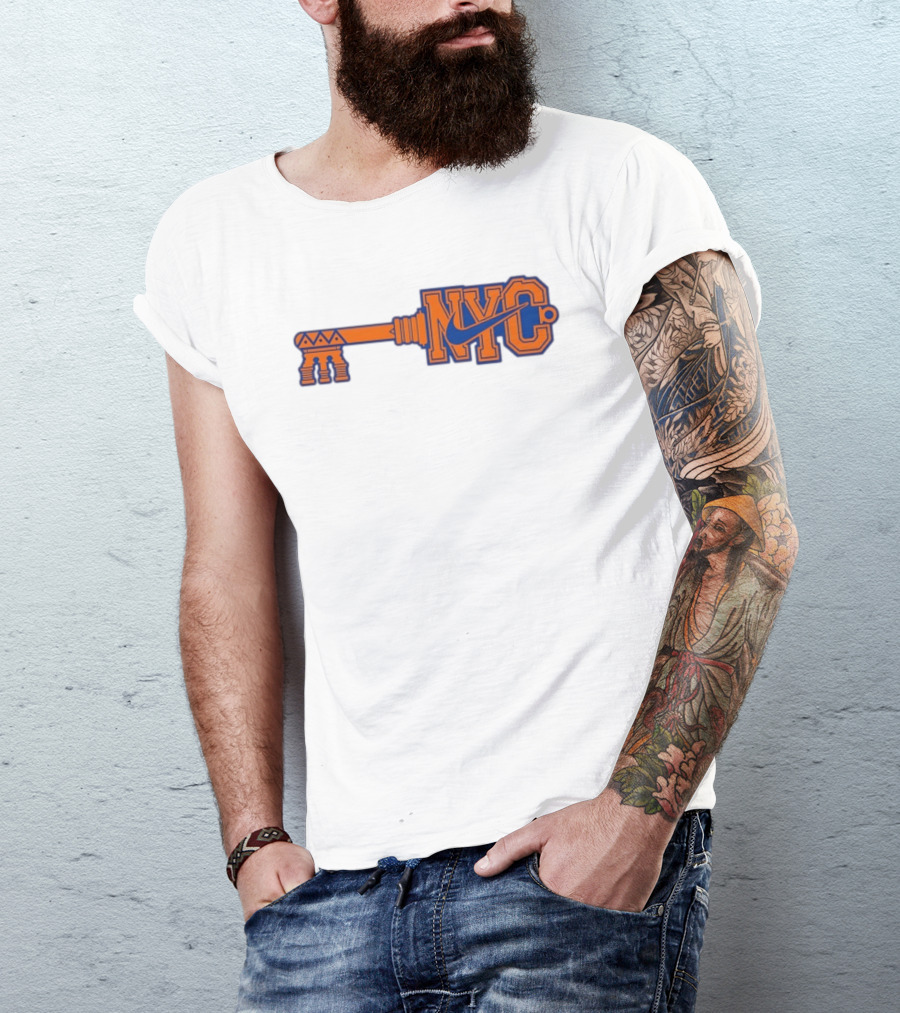 NYC Key New York Knicks Basketball Nike T-Shirt