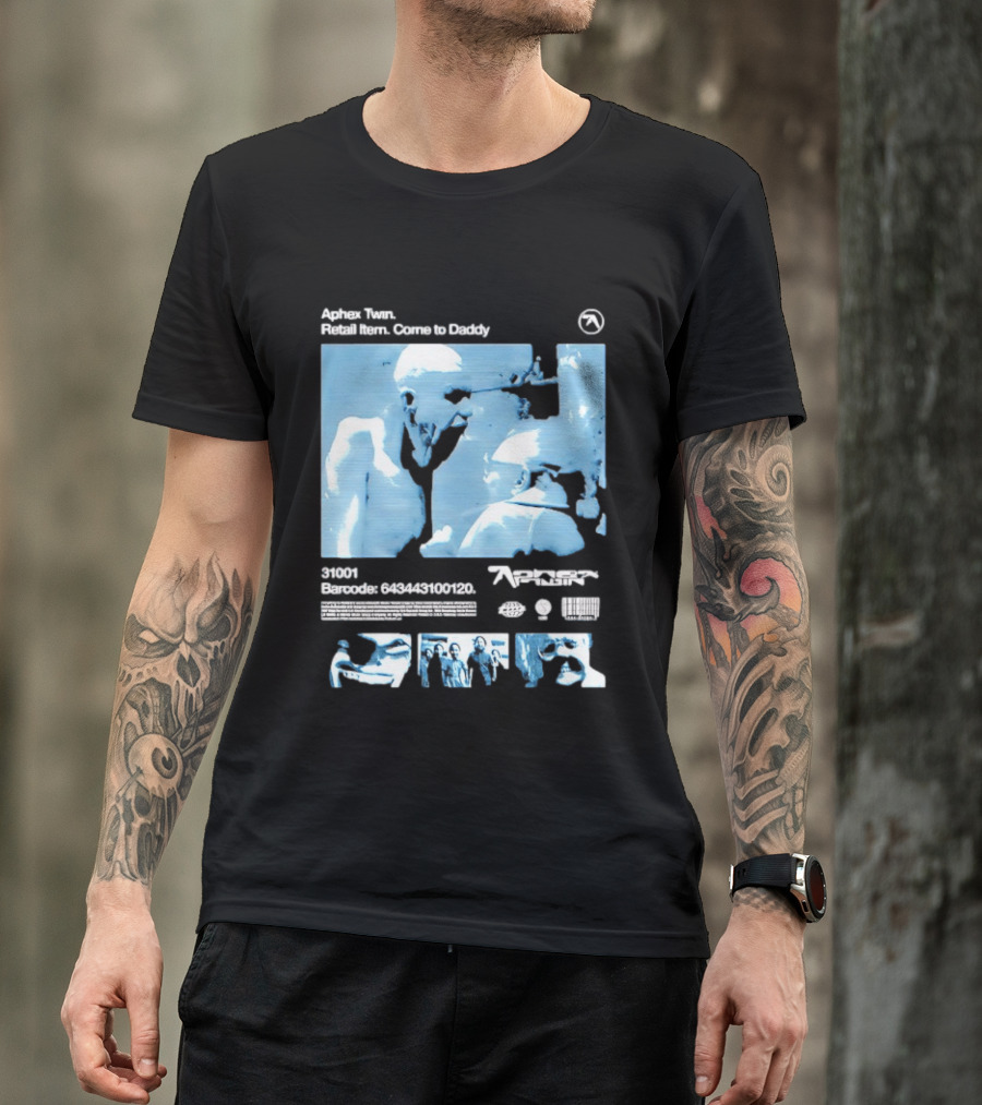 Aphex Twin Richard D James Come To Daddy 31001 Barcode 636461308120 T-Shirt