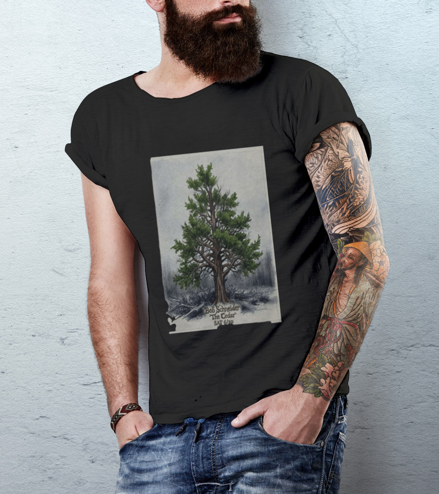 Bob Schneider The Cedar Sat 6/20 Minneapolis Concert T-Shirt