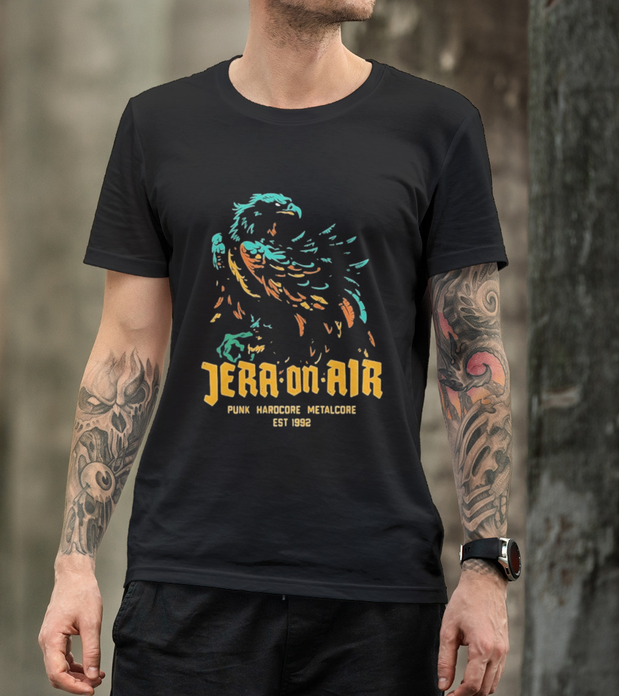 Jera On Air Punk Hardcore Metalcore Eagle Est 1992 T-Shirt