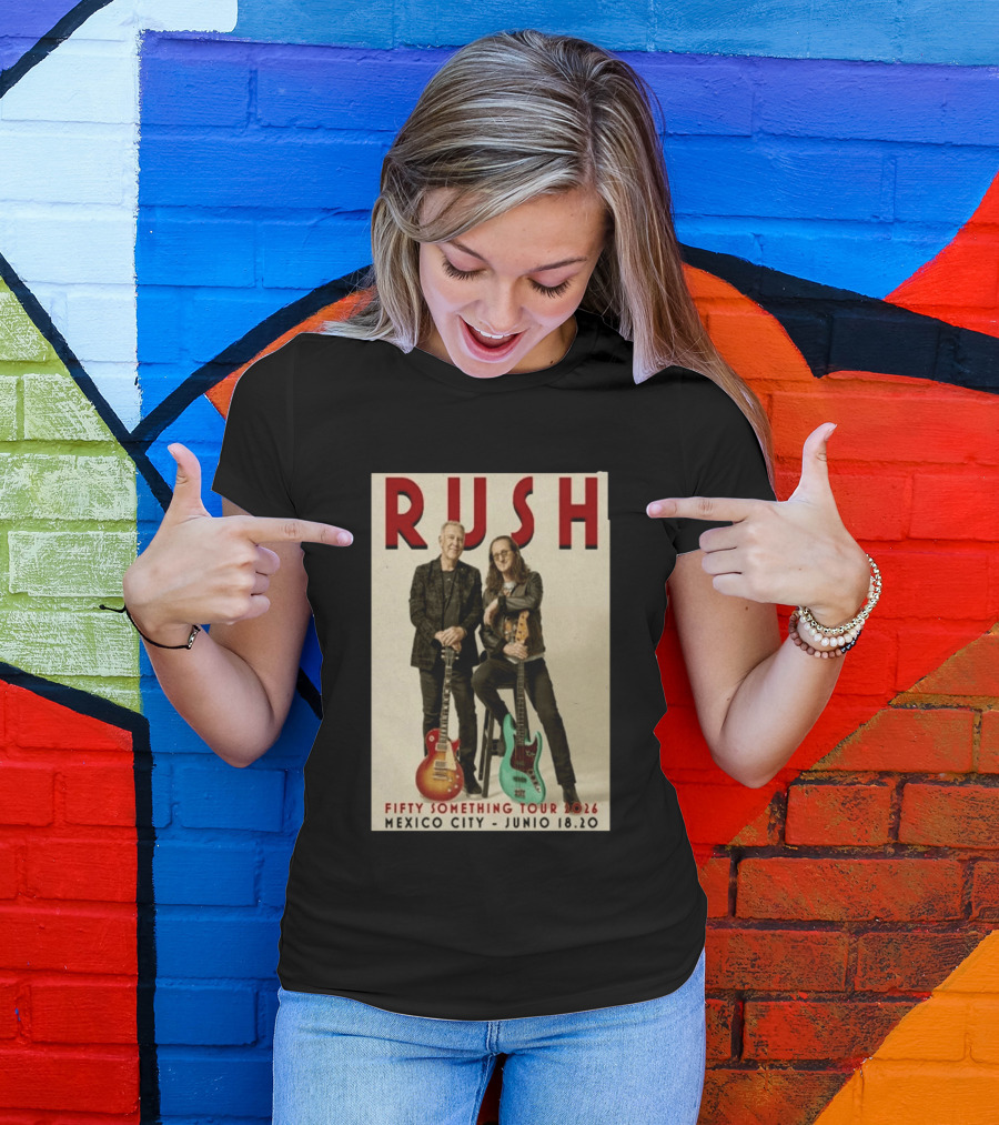 RUSH Mexico City Fifty Catfifty June 19 2026 Show T-Shirt