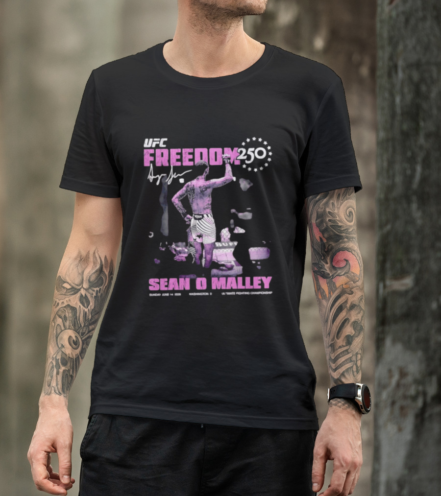 UFC Freedom 250 Sean O'Malley Signature Salute T-Shirt