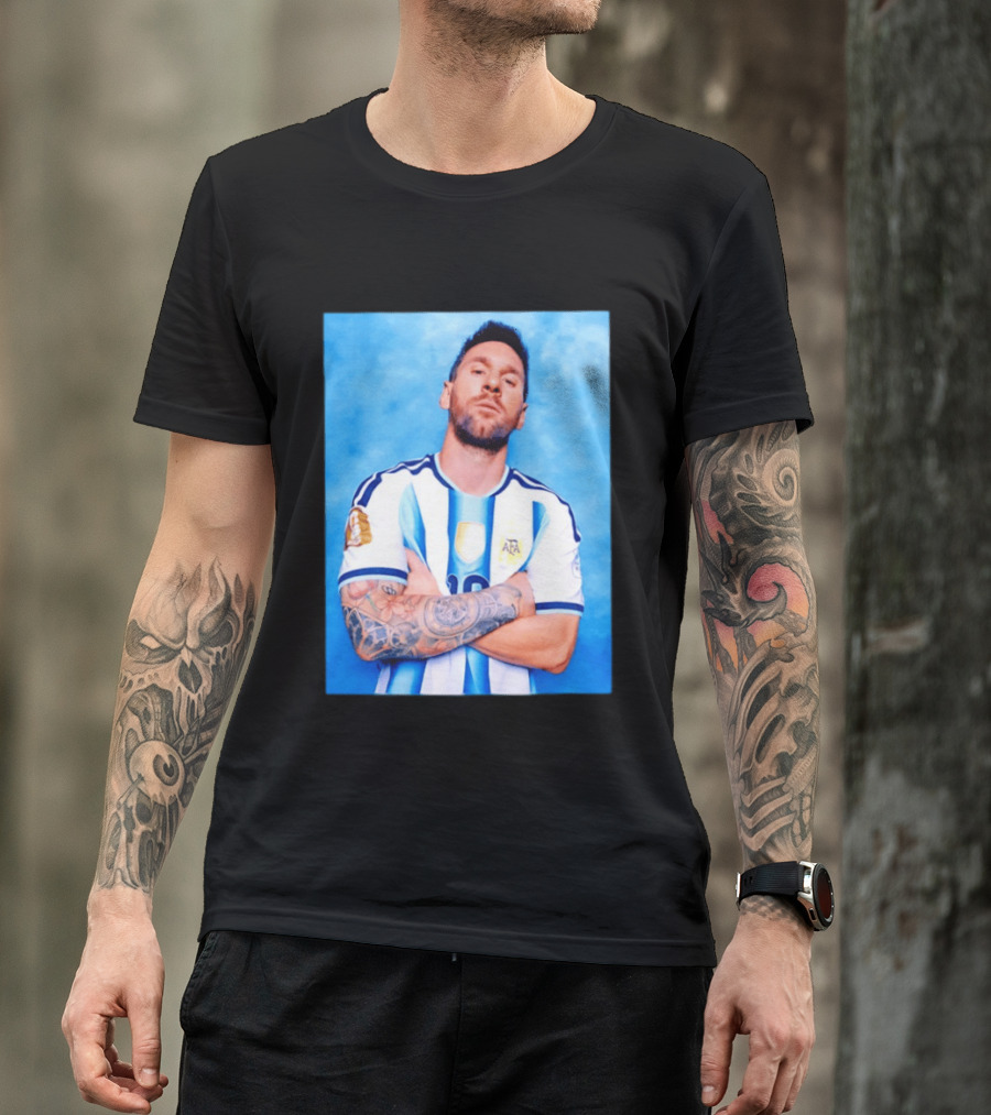 Lionel Messi Argentina National Football Team T-Shirt