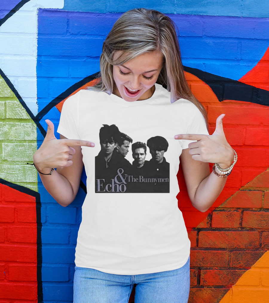 Echo And The Bunnymen Band Music Iconic Group T-Shirt