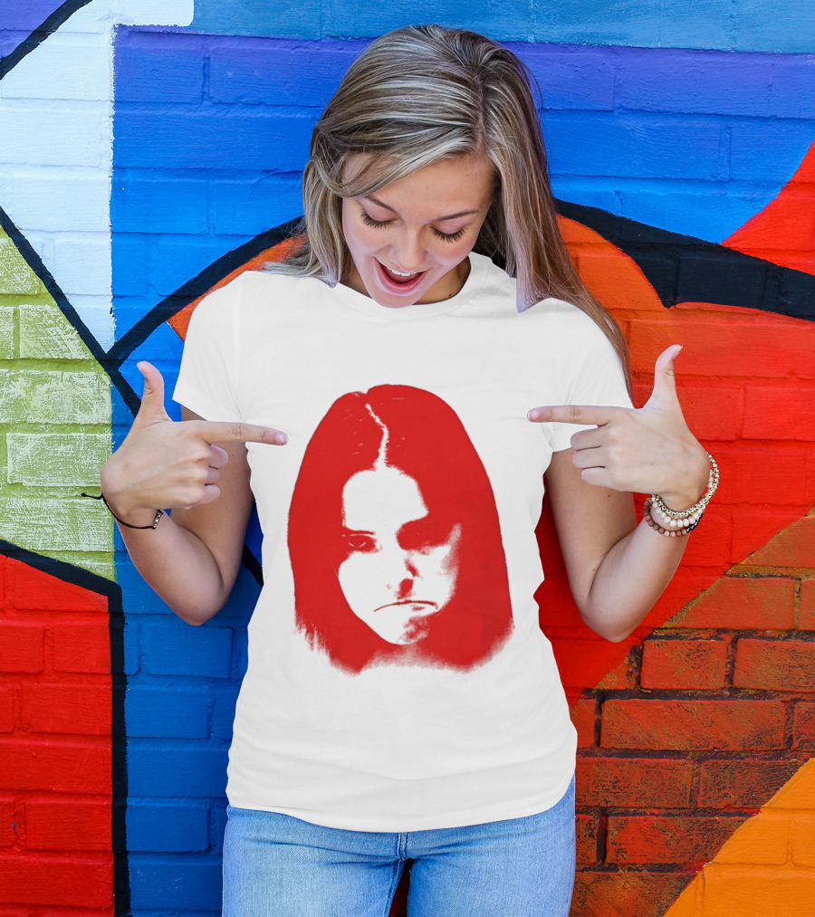 Obsession The Cinegogue Nikki Frown Red Face T-Shirt