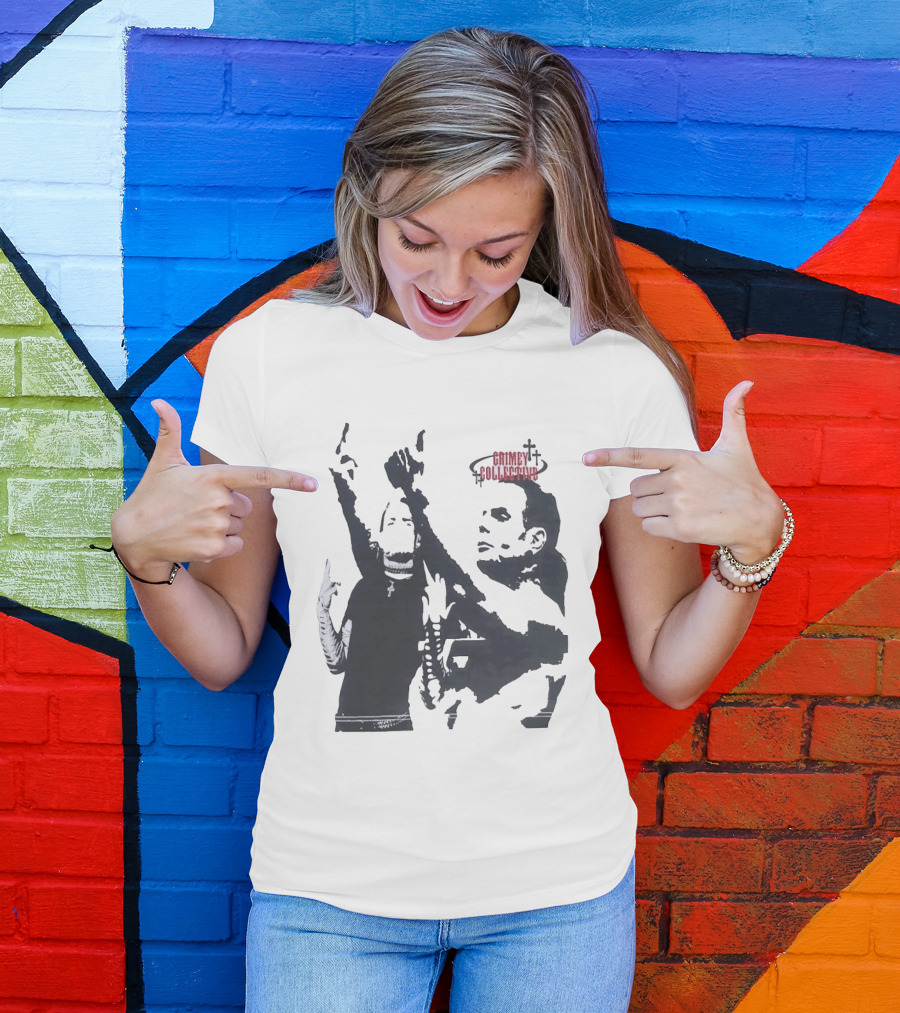Grimey Collective Jeff Hardy Matt Hardy WWE Wrestling T-Shirt