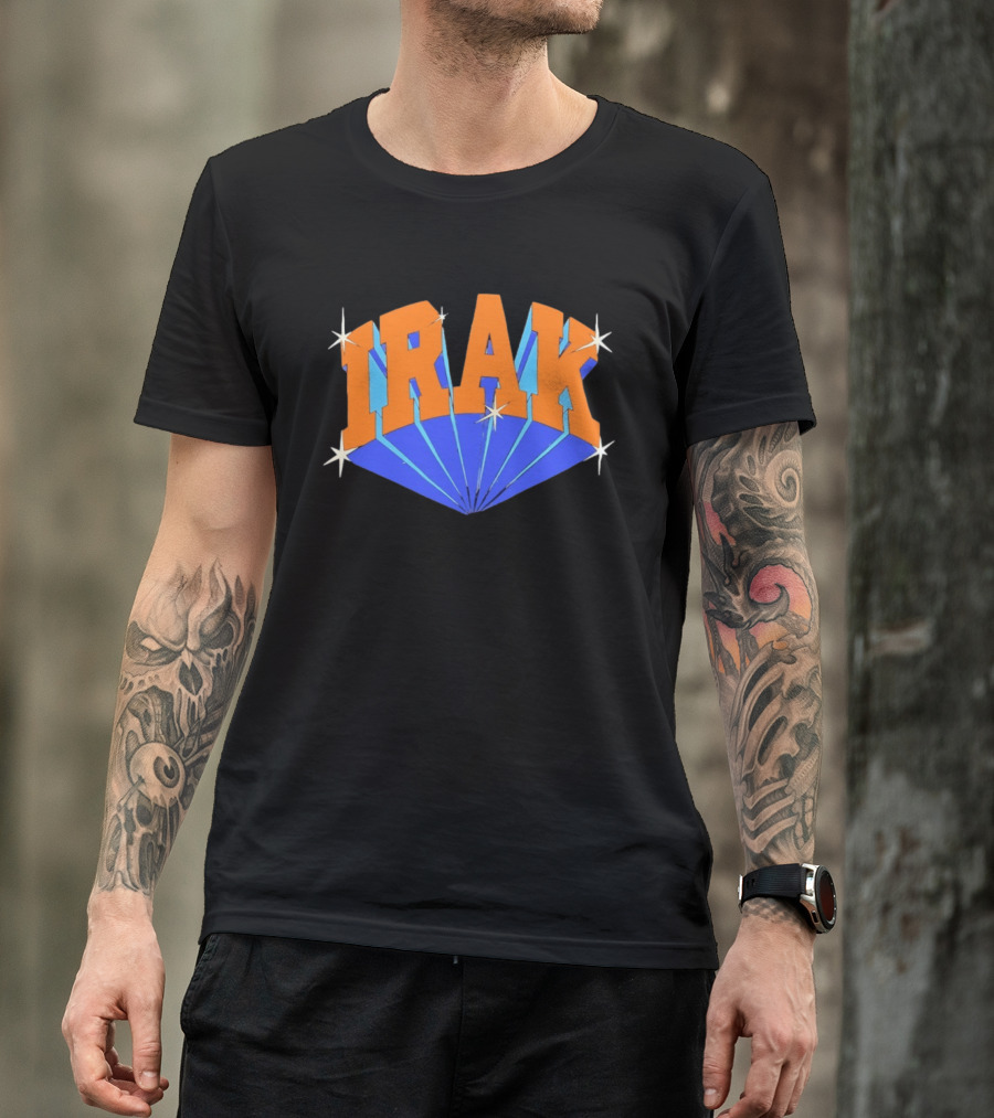IRAK New York Knicks Basketball Team Collaboration T-Shirt