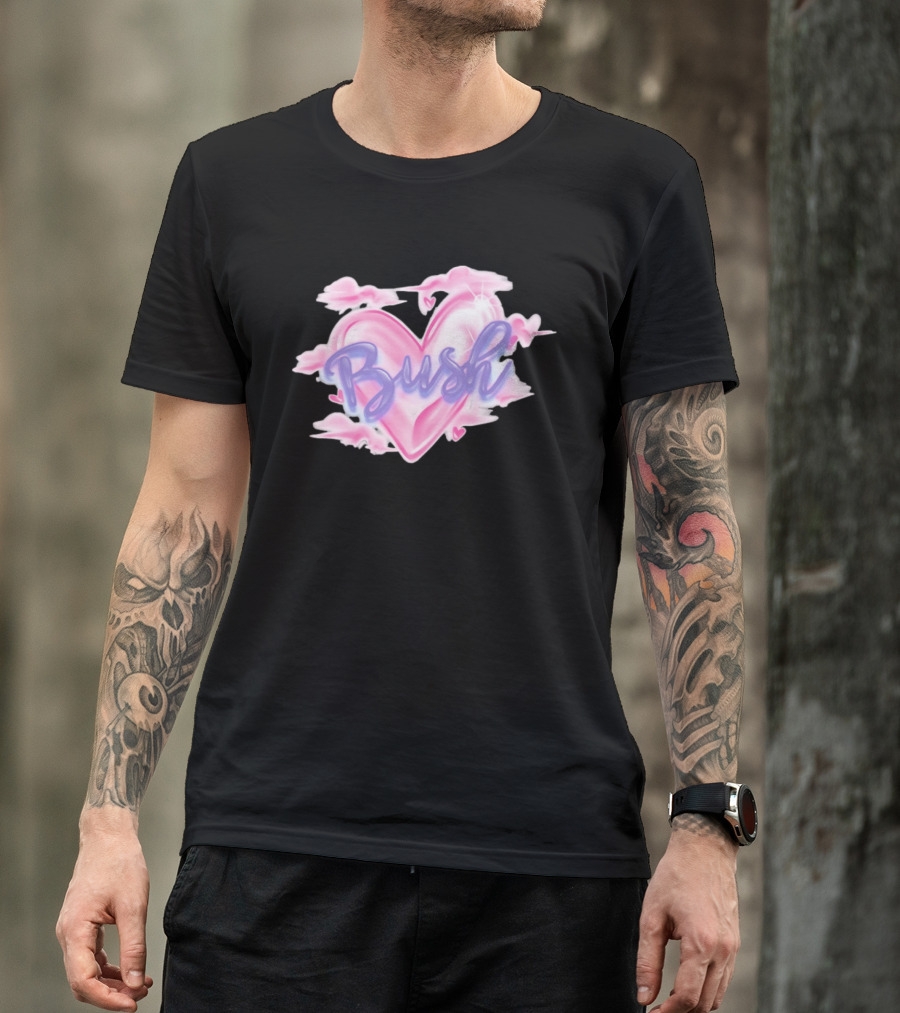 Bush Heart Clouds 90s Rock Gavin Rossdale T-Shirt