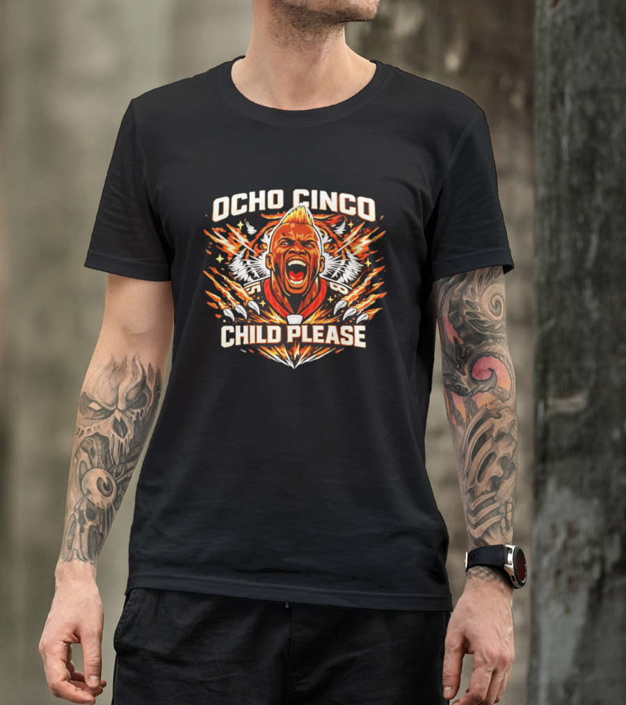 Ocho Cinco Child Please Cincinnati Bengals Tiger Roar T-Shirt