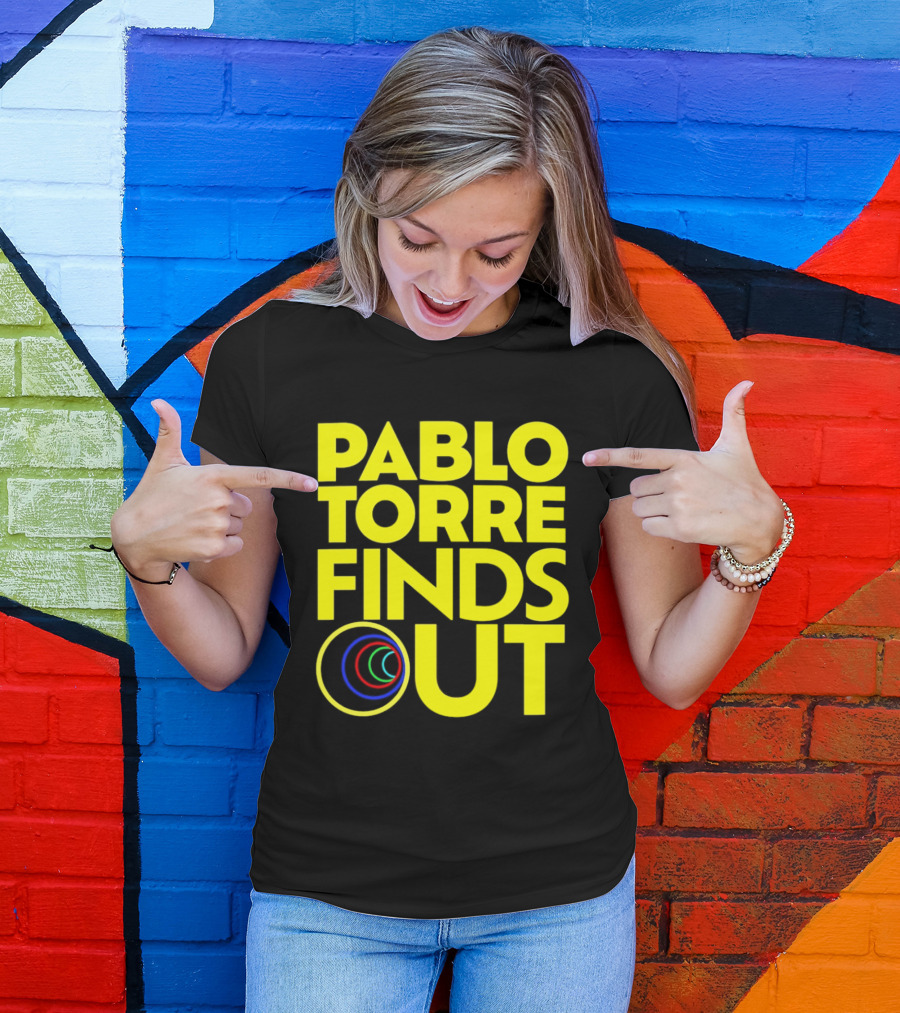 Pablo Torre Finds Out Podcast Sports Media Circles T-Shirt