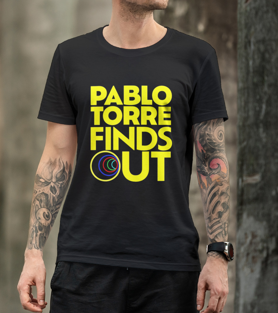 Pablo Torre Finds Out Podcast Sports Media Circles T-Shirt