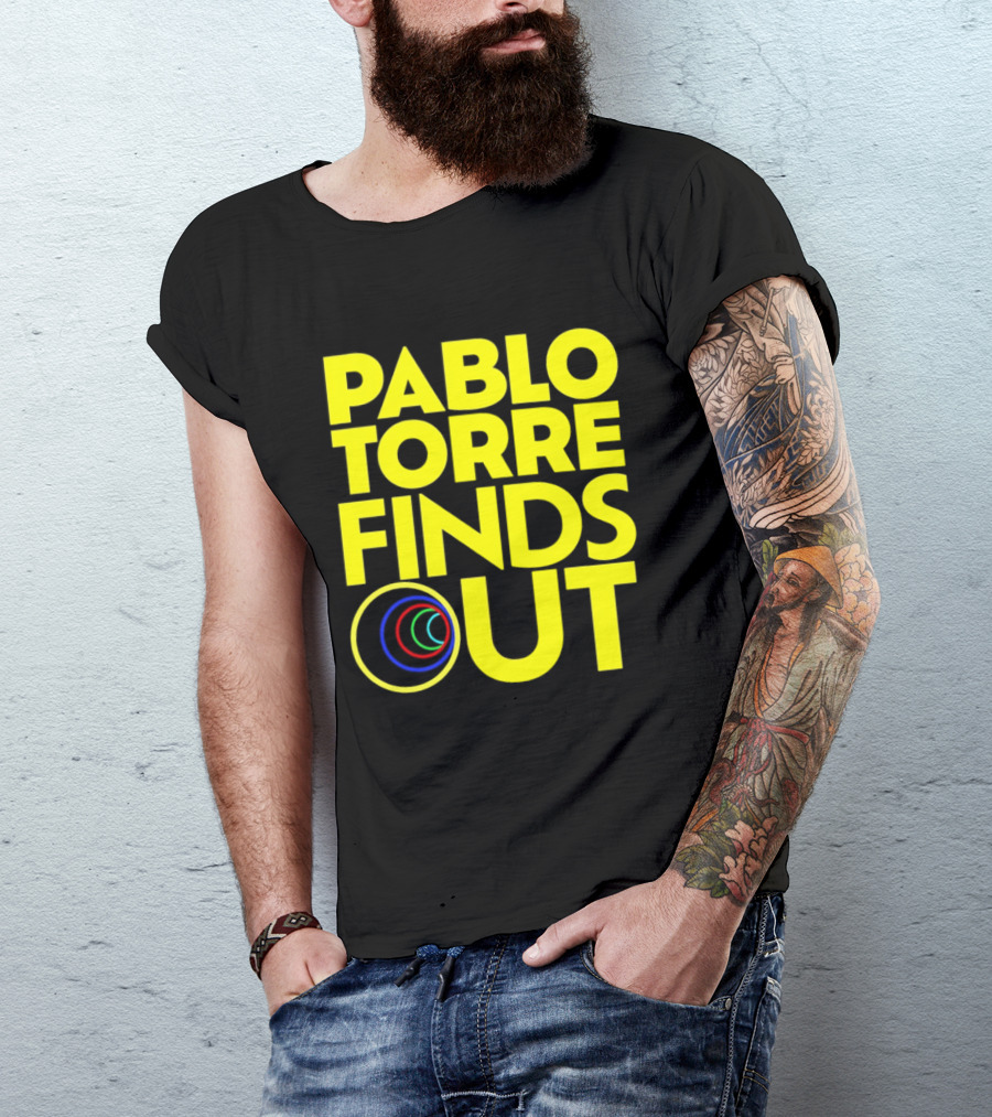 Pablo Torre Finds Out Podcast Sports Media Circles T-Shirt