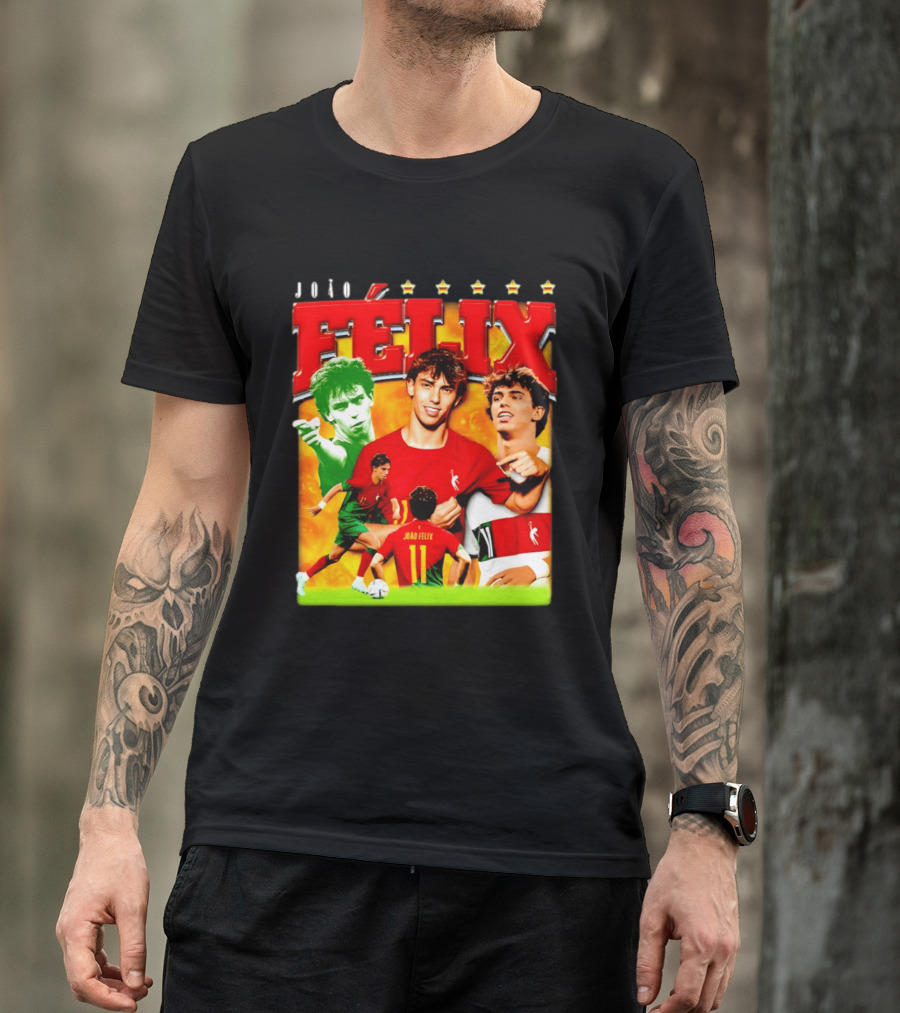 Joao Felix Portugal National Team Football Star T-Shirt