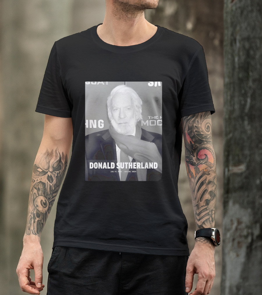 Donald Sutherland 1935 2024 Memorial T-Shirt