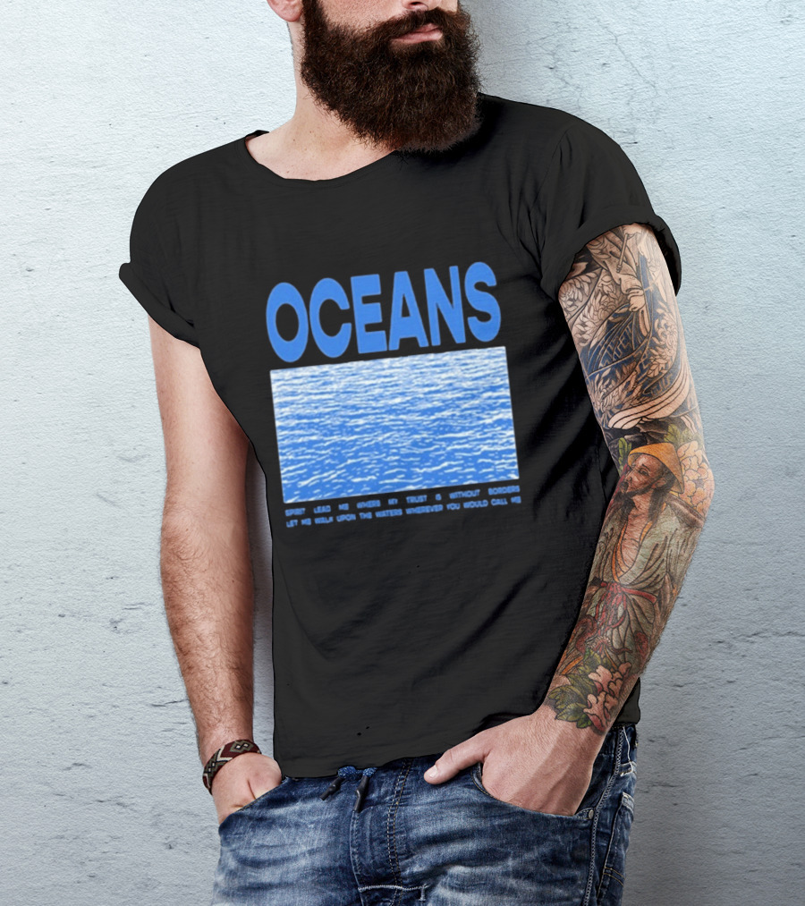 Taya Oceans Every Head You Were As Waves Crashed T-Shirt