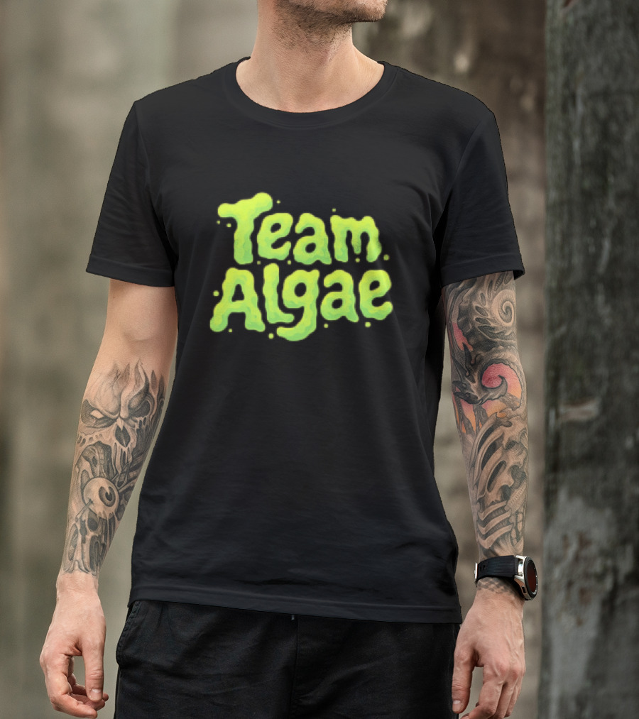 Team Algae Slime Green Nature Biology T-Shirt