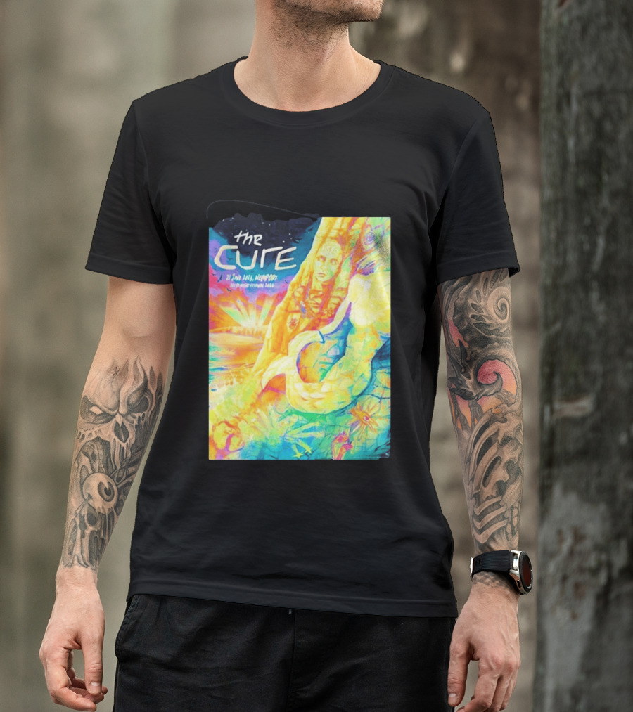The Cure Isle Of Wight Festival Newport June 21 2026 Psychedelic T-Shirt