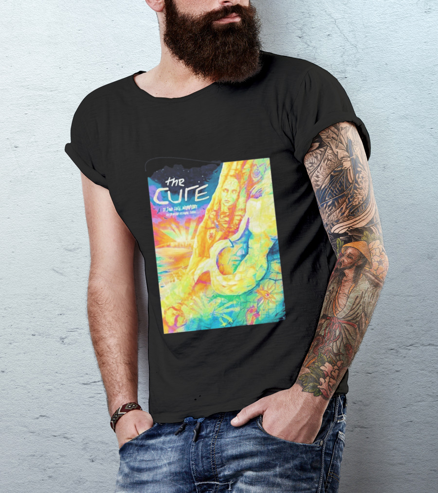 The Cure Isle Of Wight Festival Newport June 21 2026 Psychedelic T-Shirt