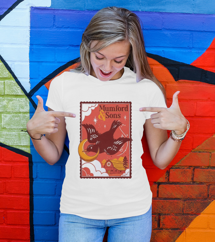 Mumford And Sons Concert June 20 2026 Hershey PA Barn And Bird T-Shirt