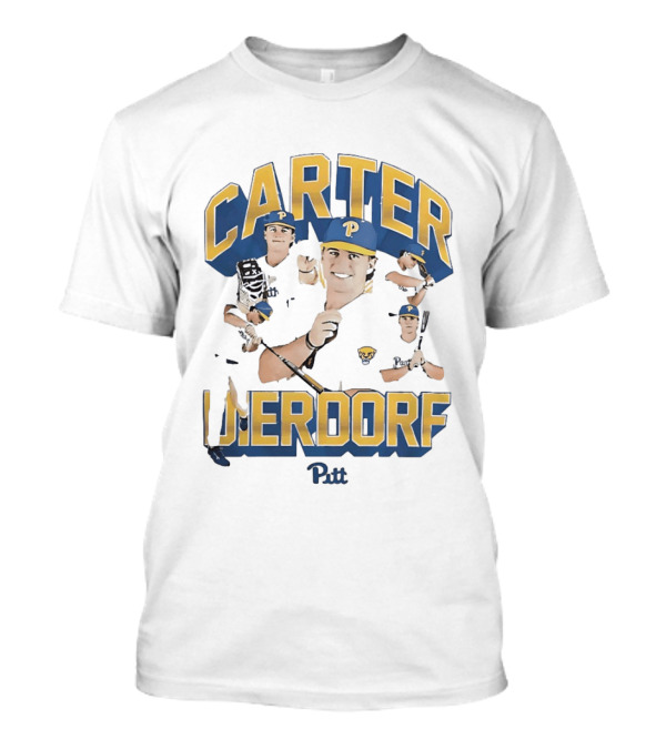 Carter Dierdorff Pitt Baseball Panthers NCAA T-Shirt