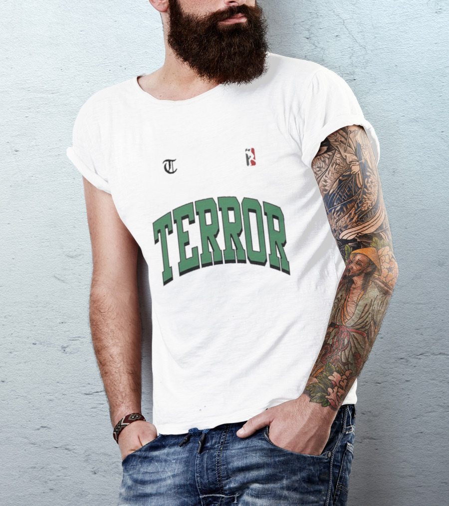 Terror Still Suffer Basketball Iconic Streetwear Scary T-Shirt