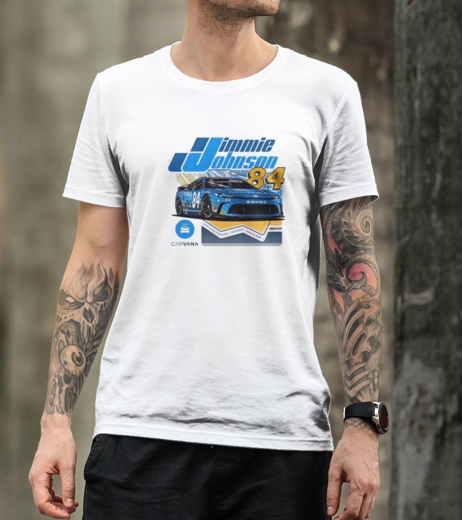 Jimmie Johnson 84 Carvana San Diego Paint Scheme 2026 T-Shirt