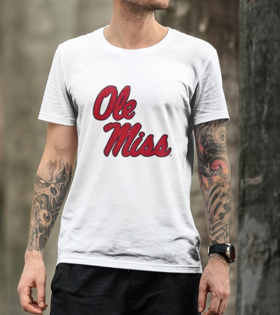Grateful Dead Ole Miss Rebels Bears Collaboration 2 T-Shirt