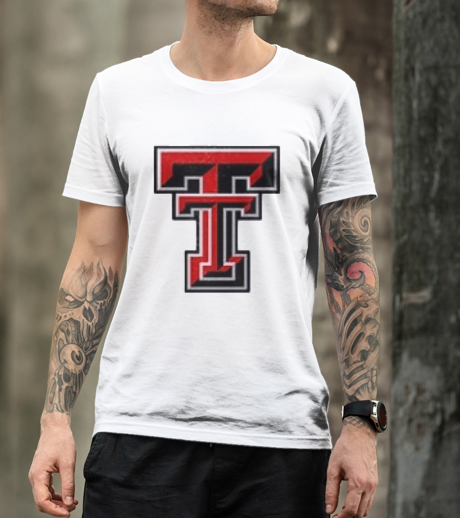 Grateful Dead Texas Tech Red Raiders Bears Collaboration T-Shirt