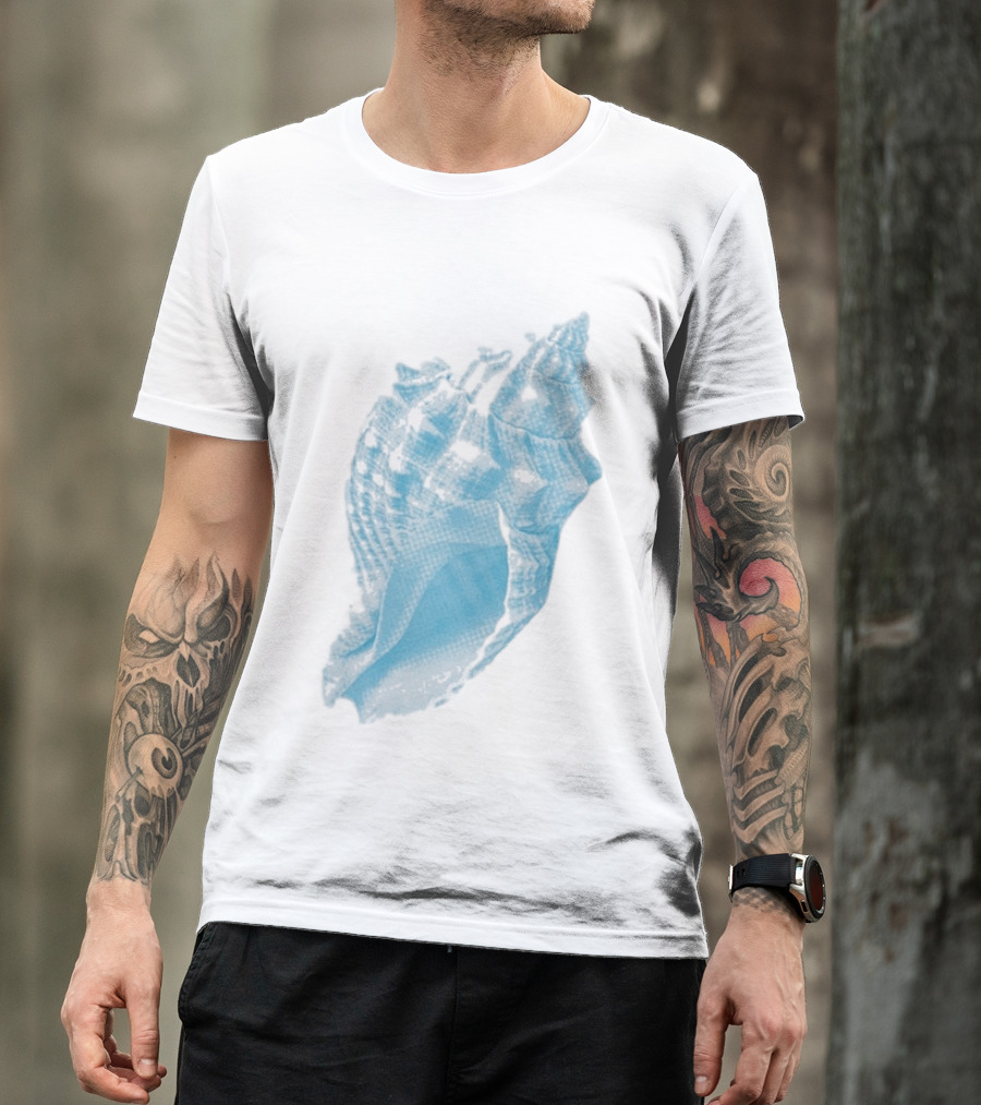 Sonder Haus Ocean Blue Conch T-Shirt
